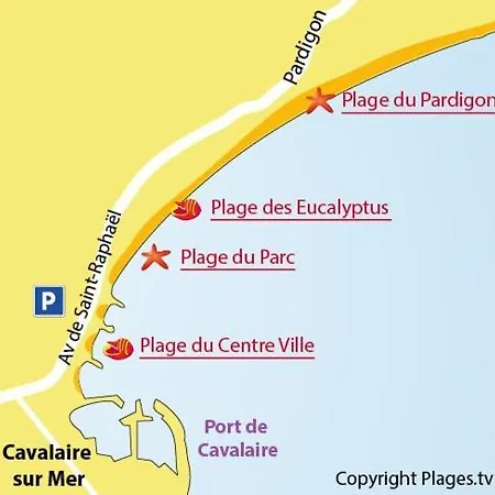 Appartement Vue En Centre A 150 M De La Cavalaire-sur-Mer